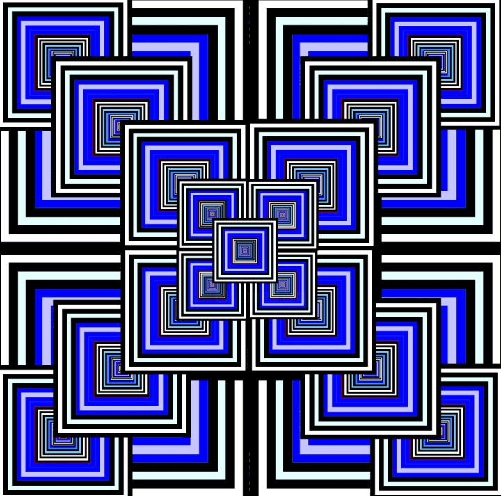 数字艺术,  39.6x40 in 