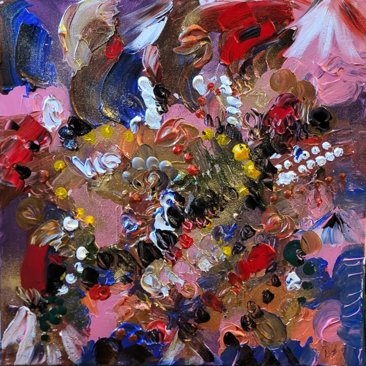绘画,  15.8x15.8 in 