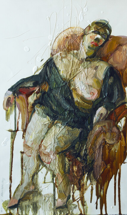 SKETCH # 48 绘画, 19.3x11.4 in