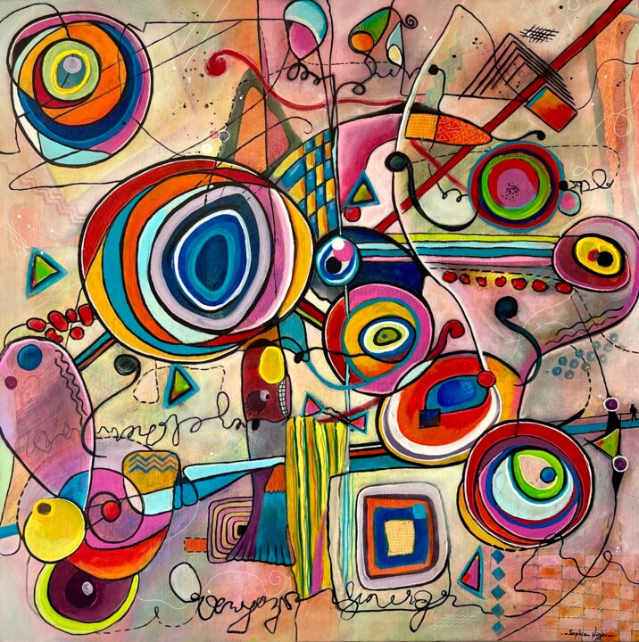 La folle symphonie Картина, 23,6x23,6 in