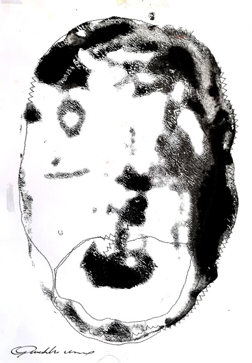 Portrait 21/ 绘画, 16.5x11.8 in