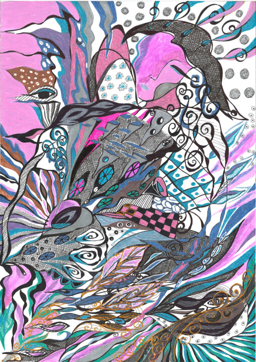 Serenity feelings Resim, 23,6x15,8 in