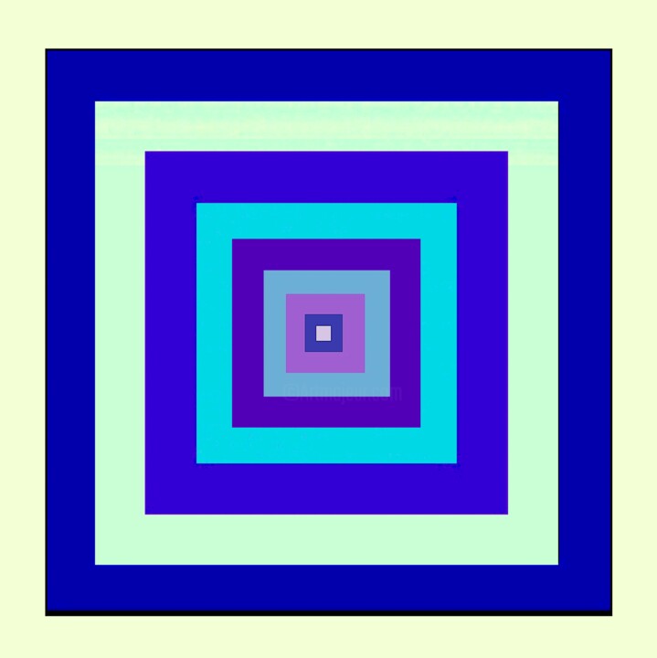 数字艺术,  40x40 in 