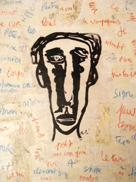 Départ Collages, 21.7x18.1 in