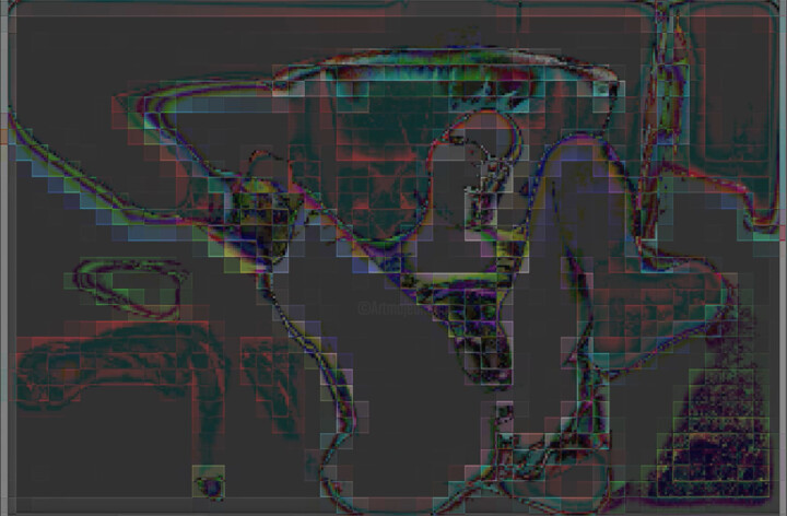 PiXL KiNKSTR 数字艺术, 10.2x15.4 in