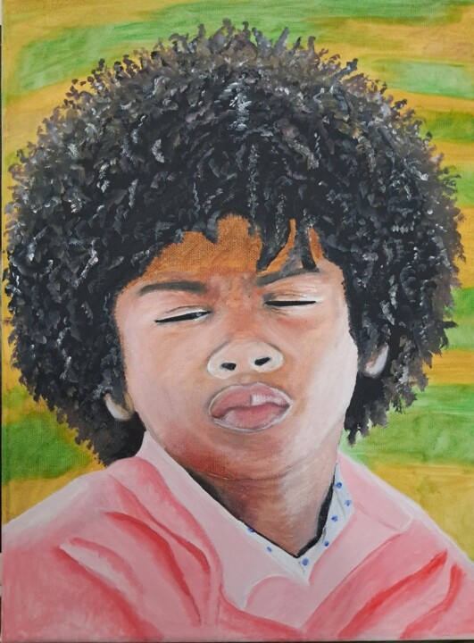 绘画,  15.8x15.8 in 