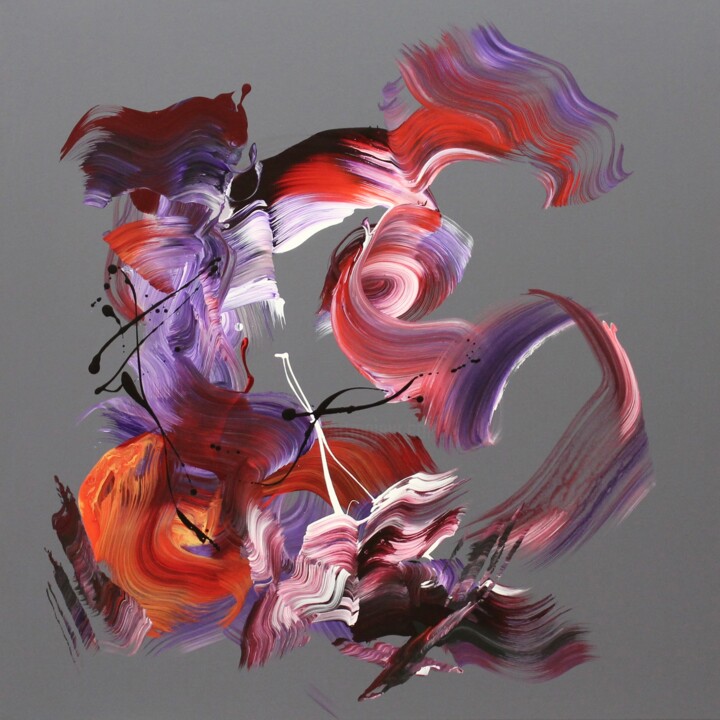 Pittura intitolato "Incredible" da Paresh Nrshinga F R S A, Opera d'arte originale, Acrilico Montato su Telaio per barella i…