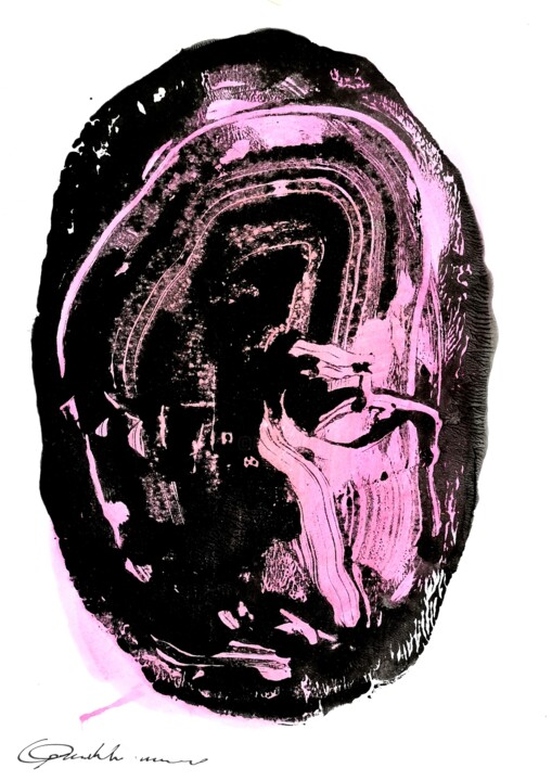 绘画 标题为“Portrait 65” 由Massimo Quadrelli, 原创艺术品, 丙烯