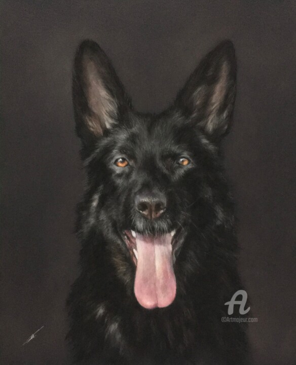 Painting titled "Stella" by Irene_art, Original Artwork, Pastel