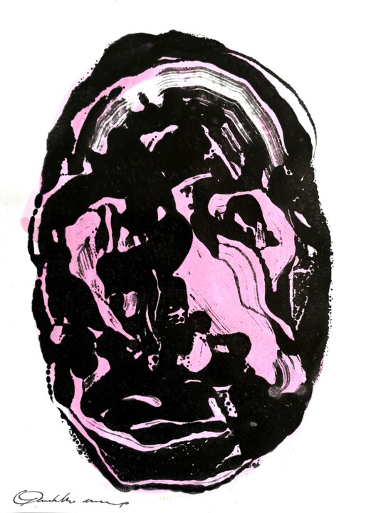 Portrait 70 绘画, 16.5x11.8 in