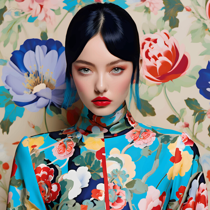 FASHION GIRL PORTRAIT SERIES N8 数字艺术