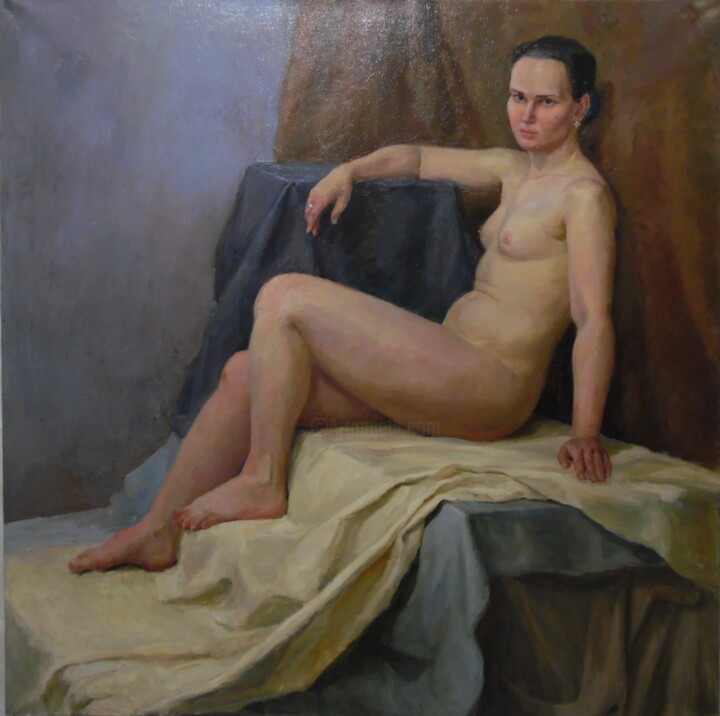 The model Matilda Картина, 39,4x39,4 in
