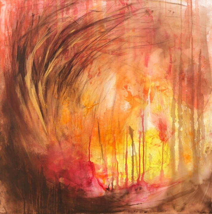 绘画,  39.4x39.4 in 