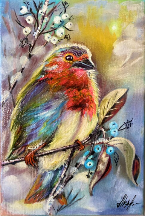 Schilderij,  11,8x7,9 in 