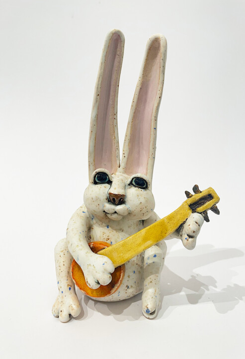 The Wistful Bunny Ballad Scultura, 8,7x5,5 in
