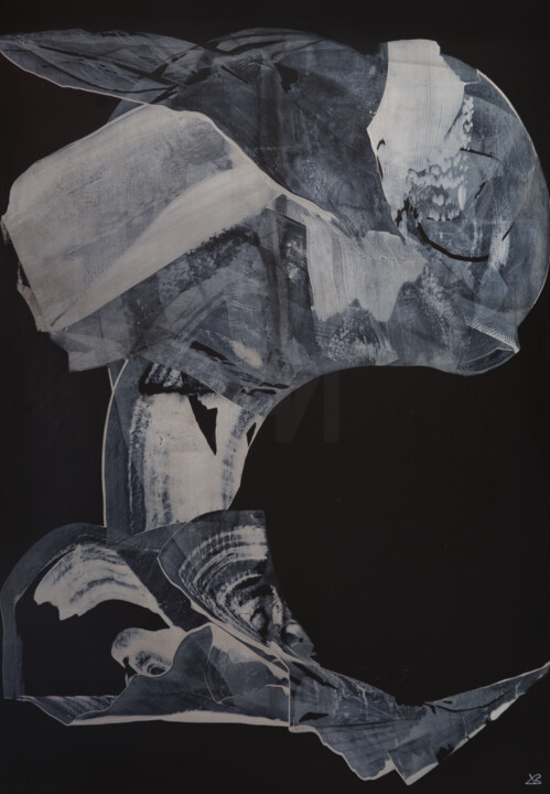 "HD" başlıklı Tablo Xenia Beliayeva tarafından, Orijinal sanat, Akrilik Ahşap Sedye çerçevesi üzerine monte edilmiş