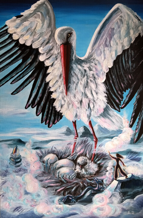 Such a different life Schilderij, 23,6x15,8 in