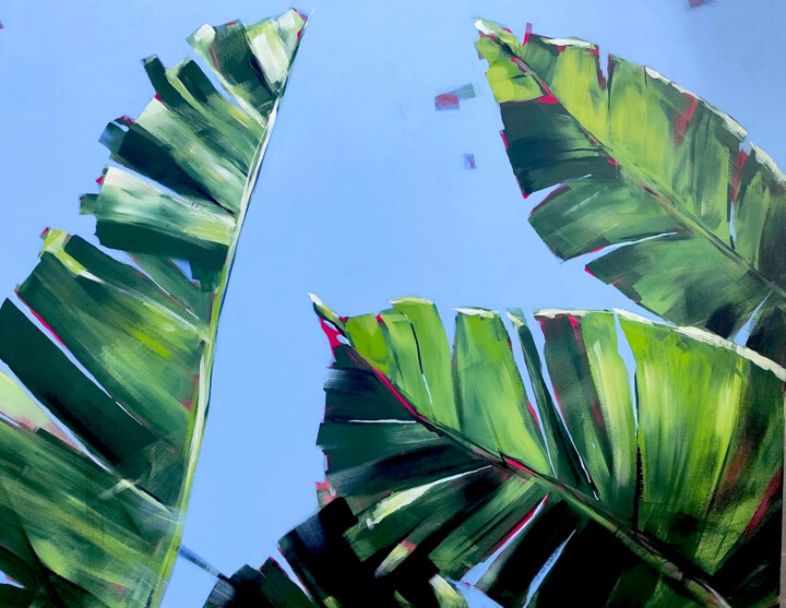 Canary sky 绘画, 44.5x57.1 in