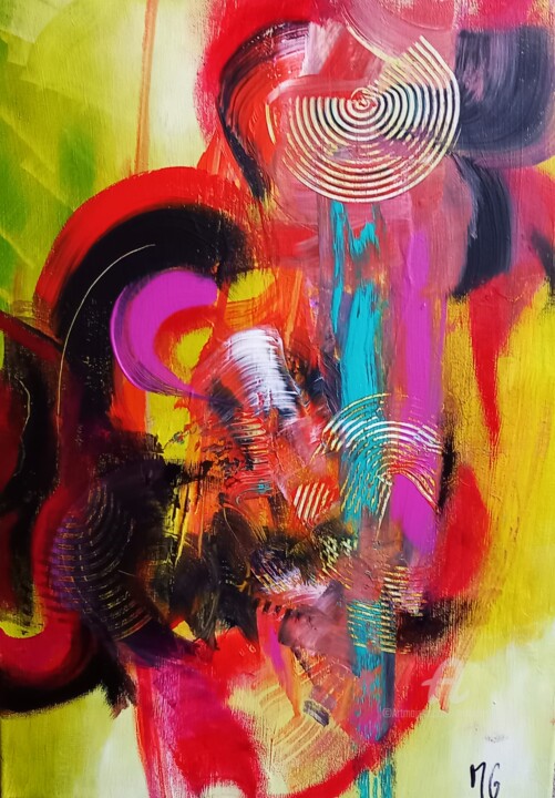 绘画,  27.6x19.7 in 