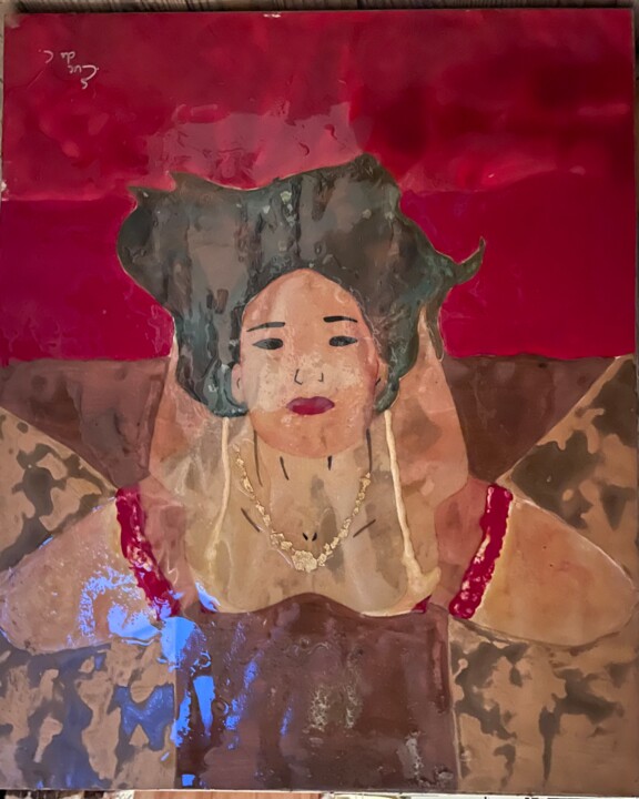 绘画,  27.6x19.7 in 