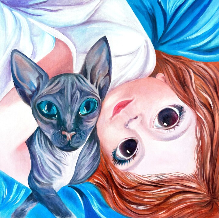 绘画,  19.7x19.7 in 