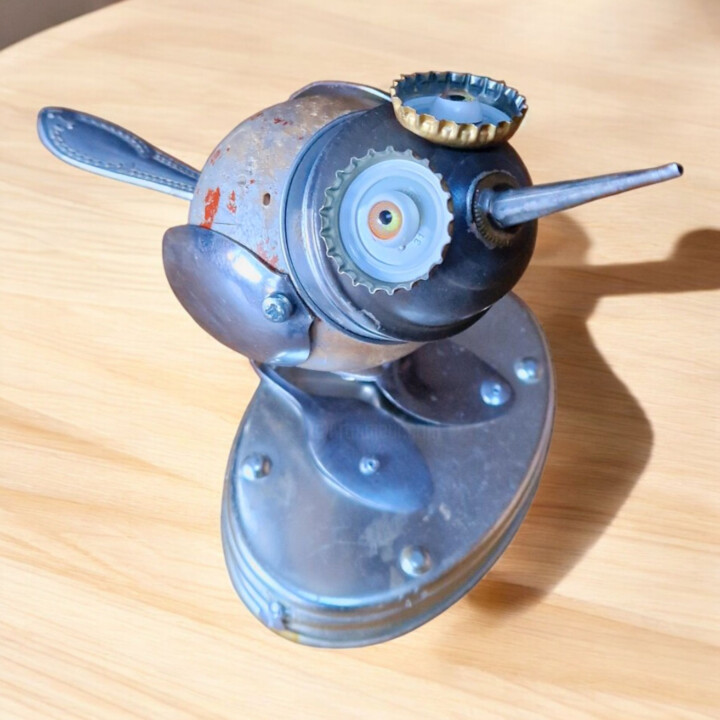 雕塑,  5.1x4.7 in 