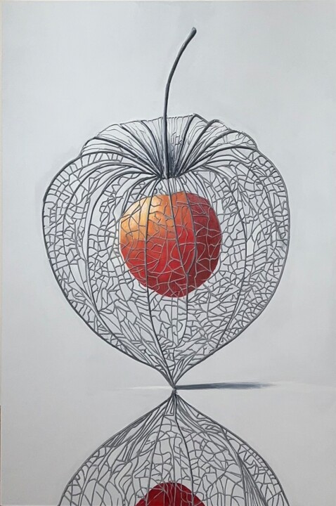 Chinese Lanterns Schilderij, 35,4x23,6 in