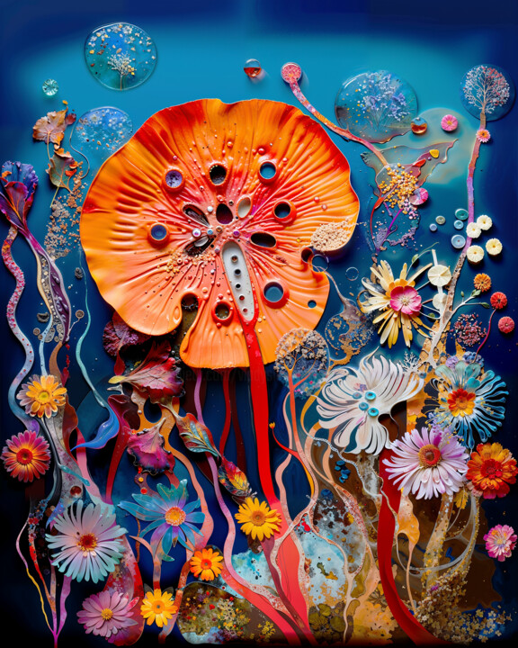 Digitale Kunst,  49,2x39,4 in 