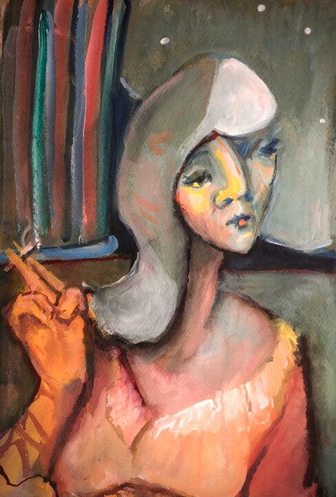 绘画,  11x15 in 