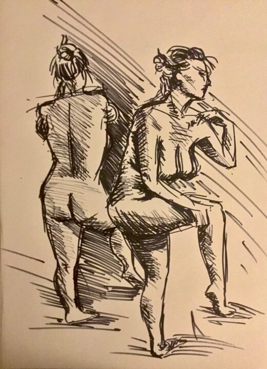 图画,  16.5x11.7 in 