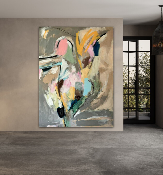 "Dance" 绘画, 78.7x59.1 in