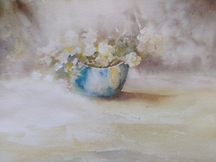 Fleurs evanescentes Pittura, 11,3x15,1 in