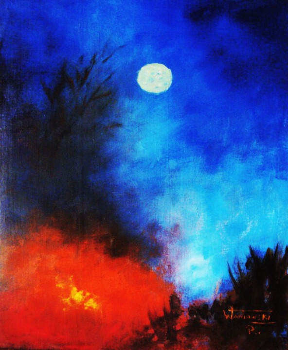 Nostalgie 绘画, 25.6x21.3 in