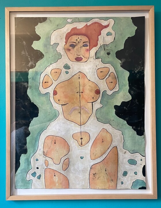 Excitatio Disiectae . 2 绘画, 23.6x17.7 in