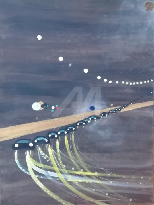 Ballet périphérique 绘画, 31.5x23.6 in