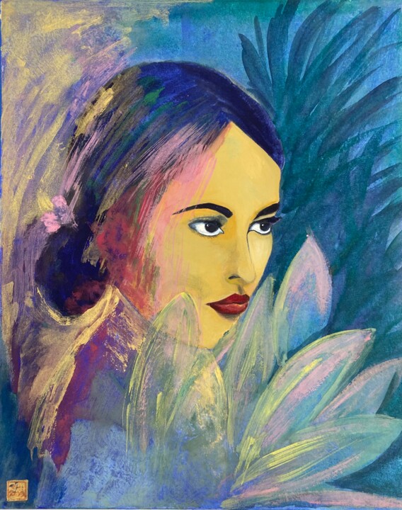 Painting,  16.1x13 in 