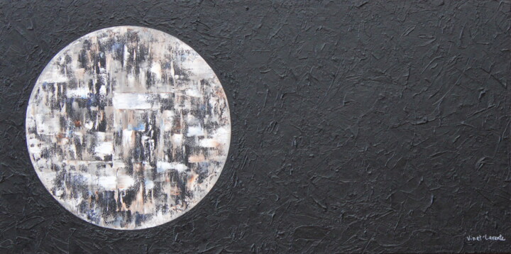 La face cachée de la lune 绘画, 15x30 in