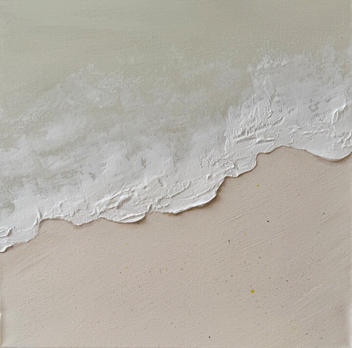 Cream sea Tablo, 15,8x15,8 in