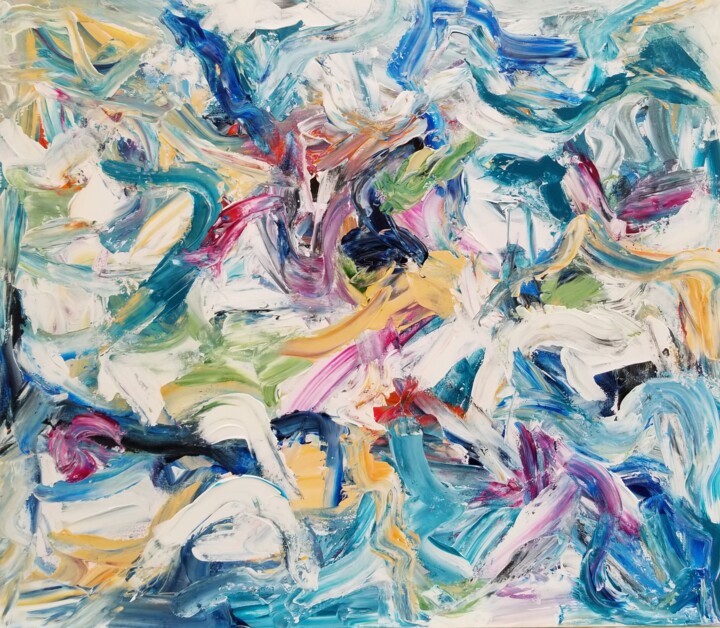 I am the wilderness - 2025 绘画, 28x31.9 in
