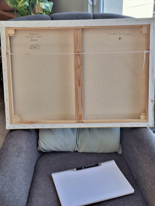 Back of the work