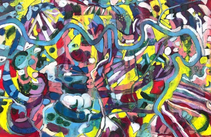 絵画,  23.6x36.2 in 