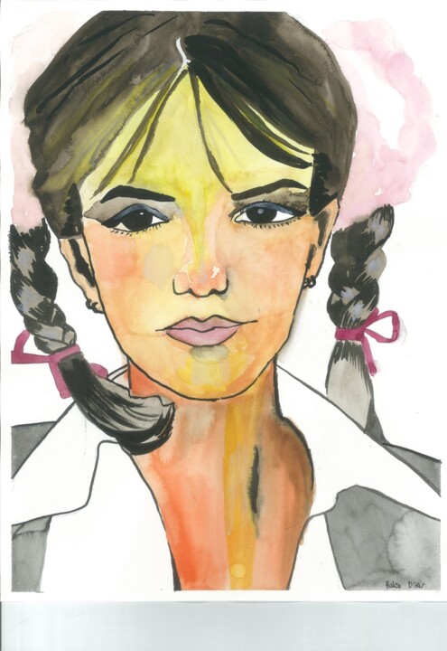 Britney Spears 绘画, 15.8x11.8 in