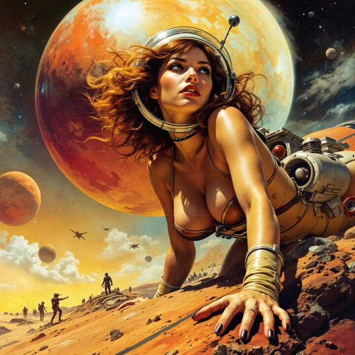 Sci-Fi Girls_7165 数字艺术