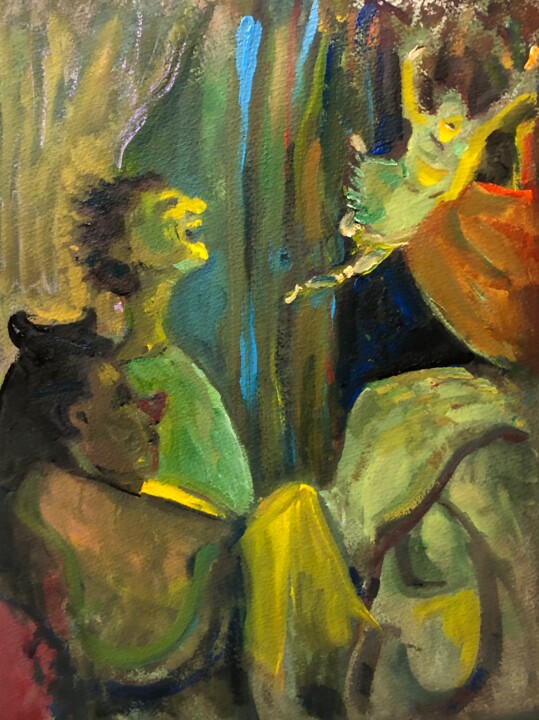 绘画,  12x16 in 
