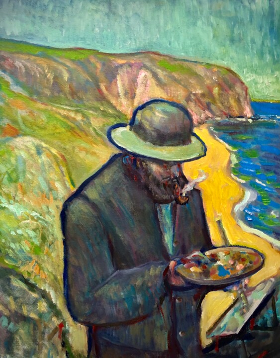 COASTAL PAINTER Schilderij, 16x20 in