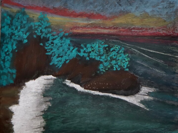 미술작품,  12x16 in 