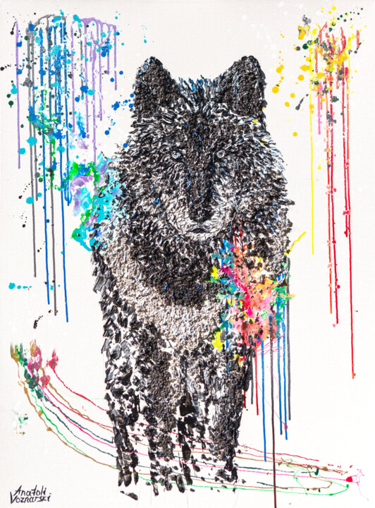 Wolf Tablo, 40x30 in