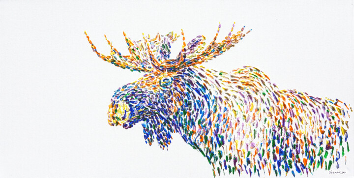 绘画,  24x48 in 