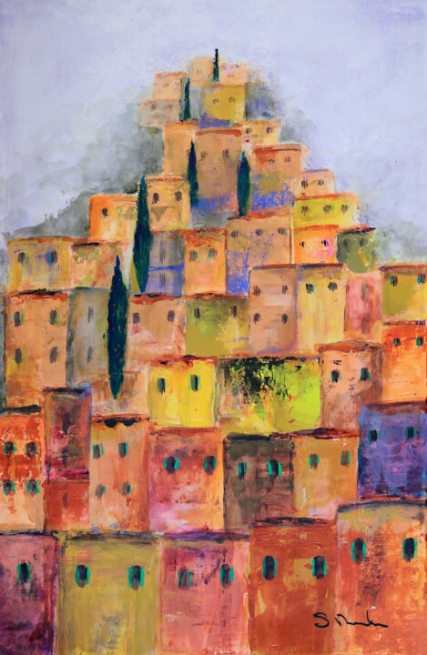 Peinture,  27,6x18,1 in 