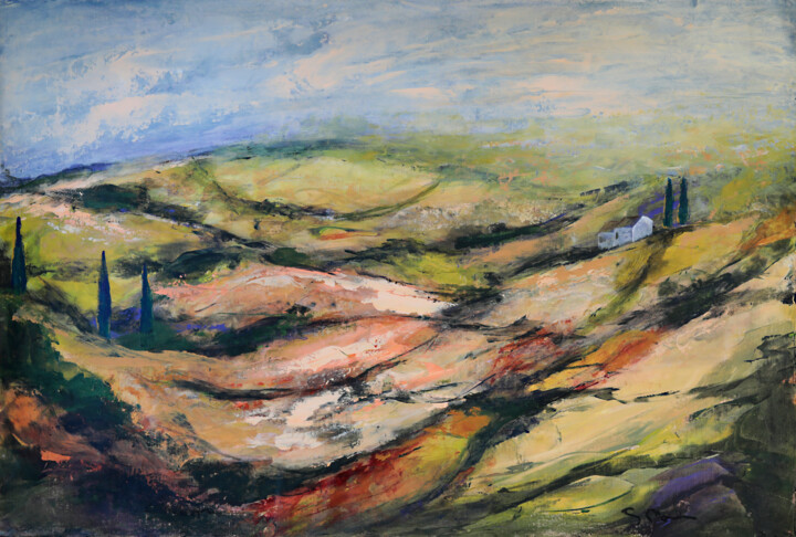End of Summer Peinture, 25,2x36,6 in